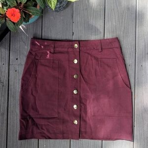 Corduroy Skirt